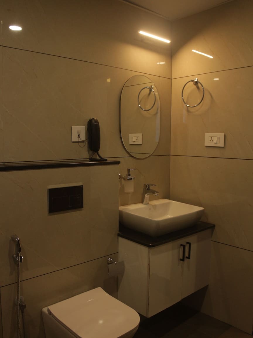 Bathroom Sink & Mirror